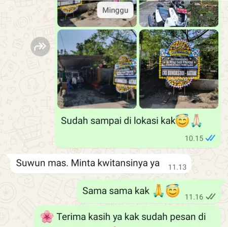 Pengiriman Papan Bunga Duka Makasar
