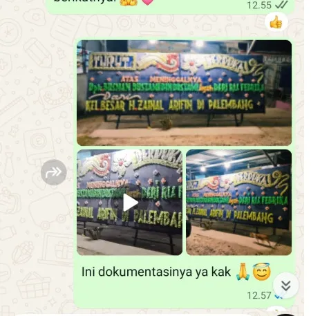 Pengiriman Papan Bunga Duka Makasar