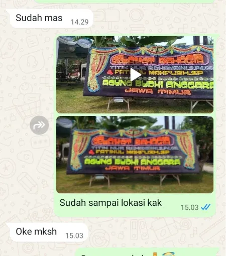 Pengiriman Papan Bunga Makasar