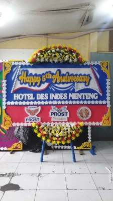 Papan Bunga di Makasar